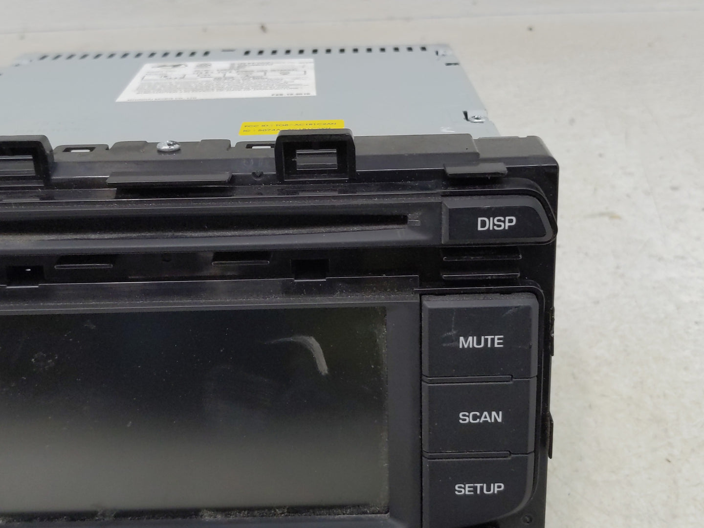 2015-2017 Hyundai Sonata Radio AM FM Cd Player Receiver Replacement P/N:96180-C20004X Fits Fits 2015 2016 2017 OEM Used Auto