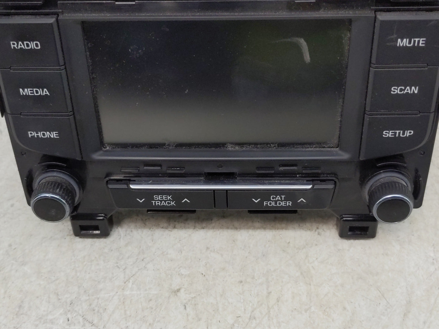 2015-2017 Hyundai Sonata Radio AM FM Cd Player Receiver Replacement P/N:96180-C20004X Fits Fits 2015 2016 2017 OEM Used Auto