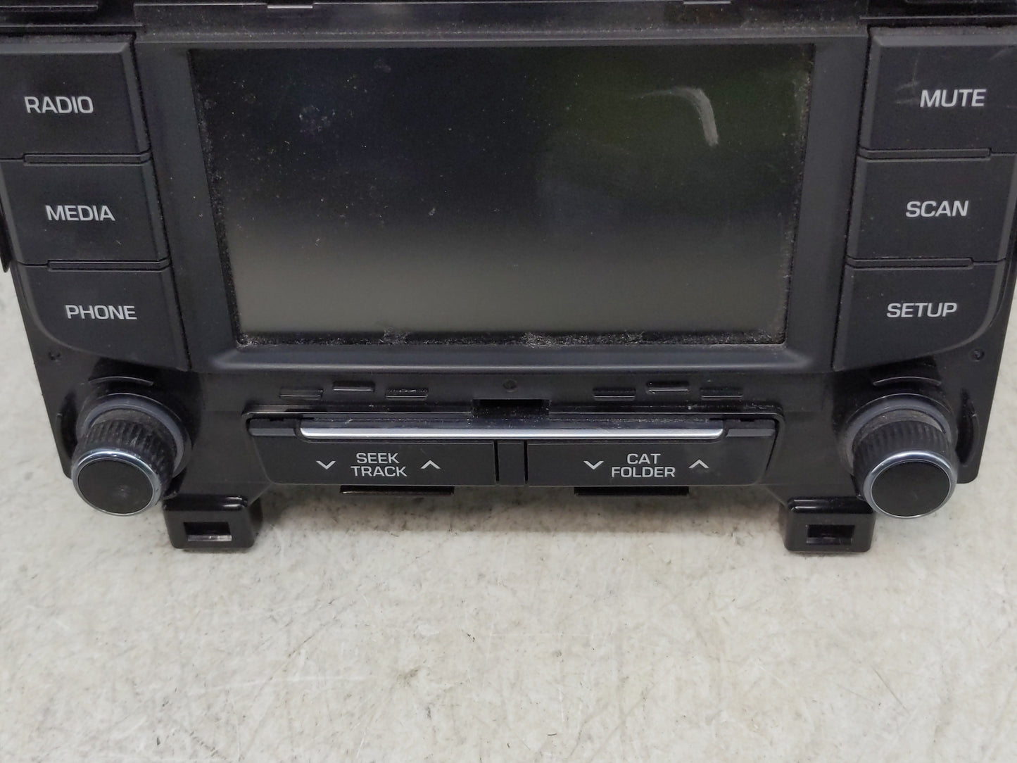 2015-2017 Hyundai Sonata Radio AM FM Cd Player Receiver Replacement P/N:96180-C20004X Fits Fits 2015 2016 2017 OEM Used Auto