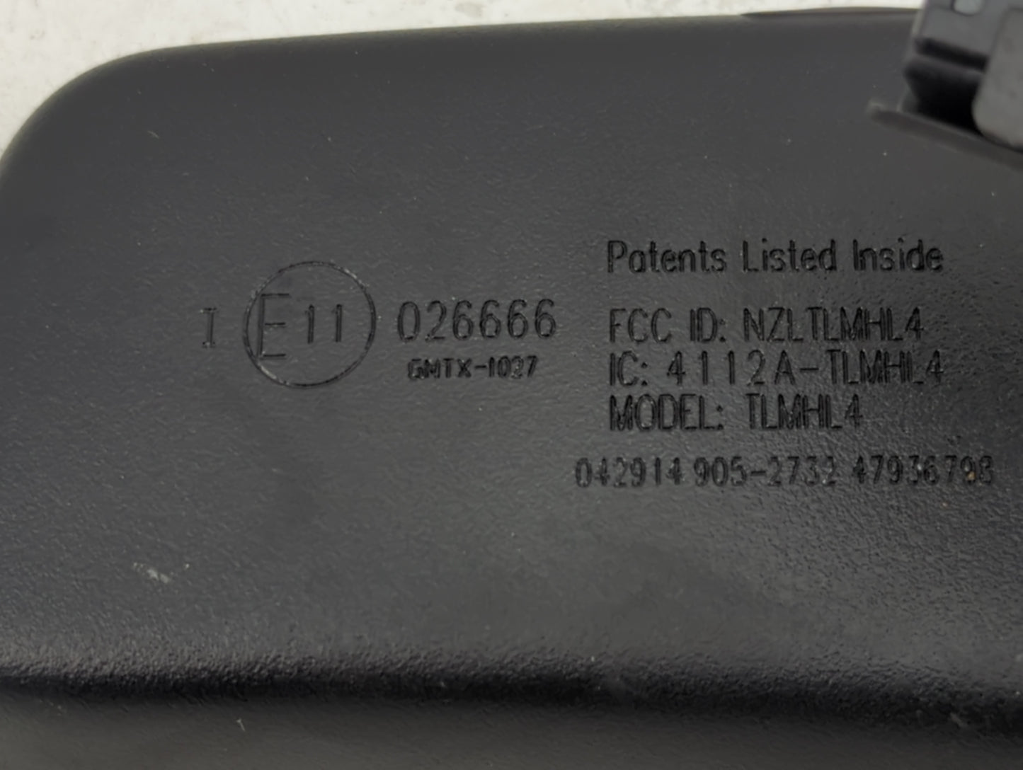 2011-2019 Hyundai Sonata Interior Rear View Mirror Replacement OEM P/N:4112A-TLMHL4 Fits OEM Used Auto Parts - Oemusedautopa
