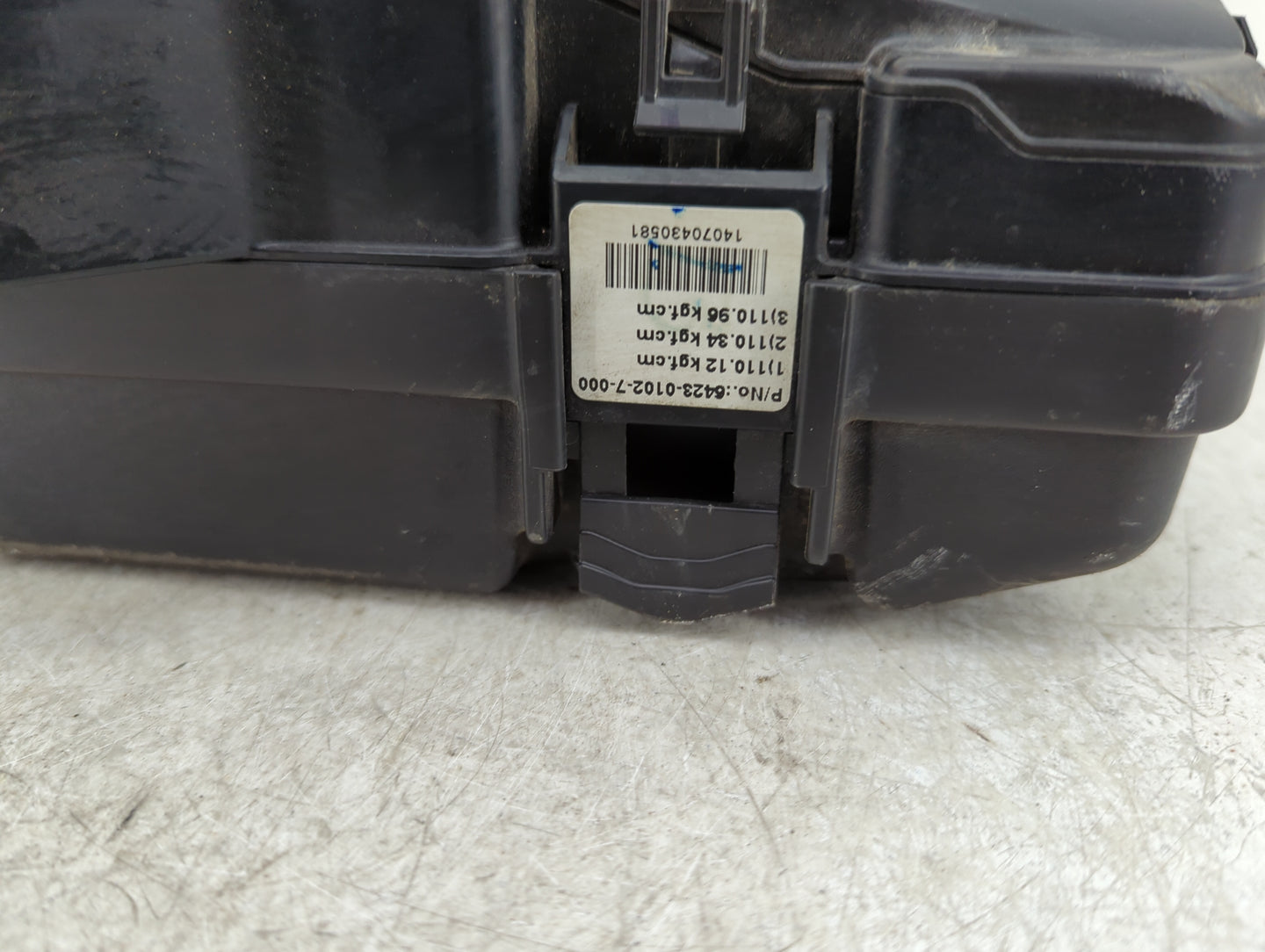 2015 Hyundai Sonata Fusebox Fuse Box Panel Relay Module P/N:6423-0102-7-000 Fits OEM Used Auto Parts - Oemusedautoparts1.com