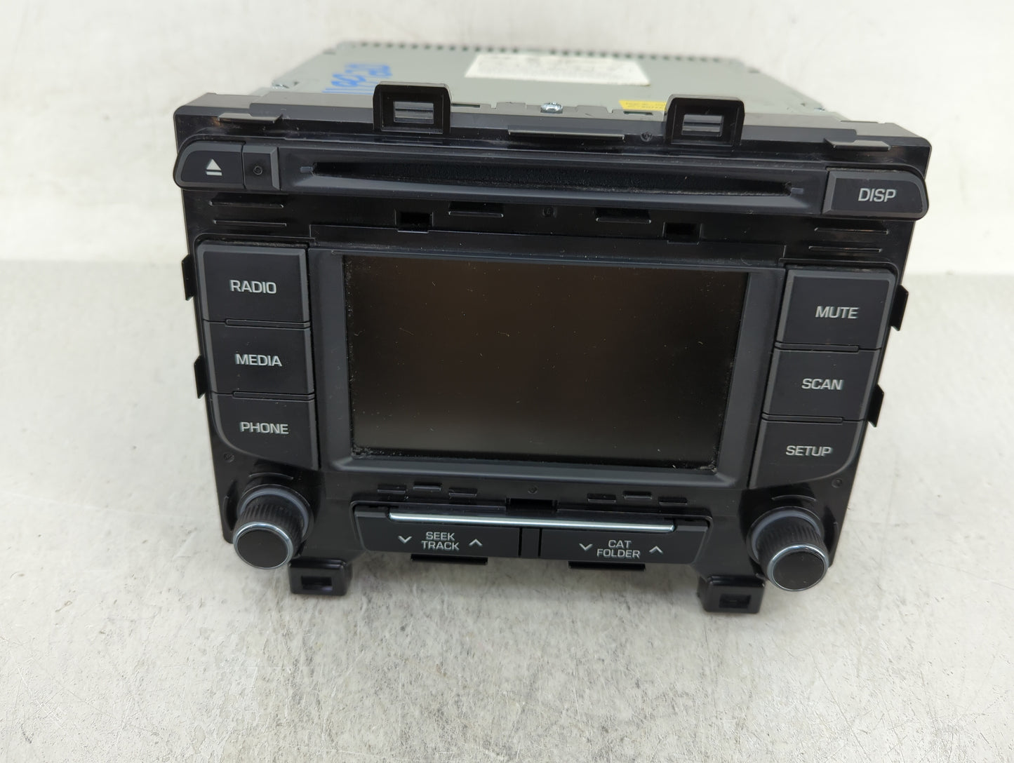 2015-2017 Hyundai Sonata Radio AM FM Cd Player Receiver Replacement P/N:96180-C20004X Fits Fits 2015 2016 2017 OEM Used Auto