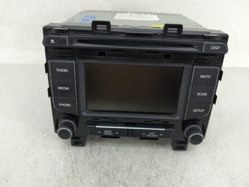 2015-2017 Hyundai Sonata Radio AM FM Cd Player Receiver Replacement P/N:96180-C20004X Fits Fits 2015 2016 2017 OEM Used Auto