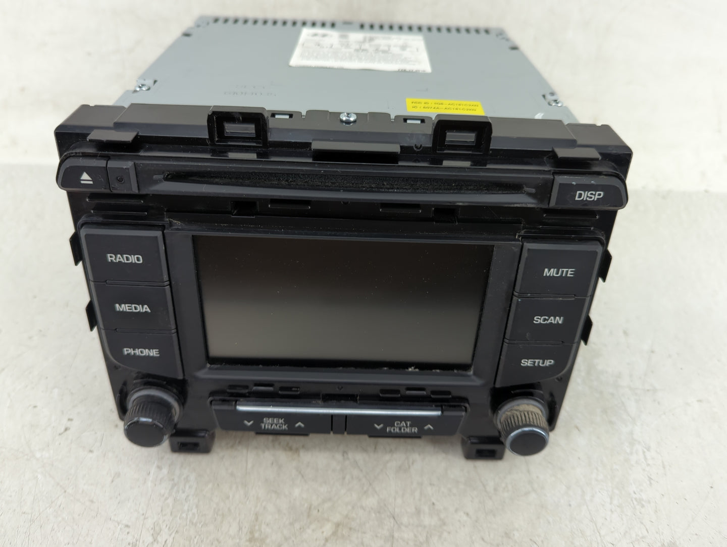 2015-2017 Hyundai Sonata Radio AM FM Cd Player Receiver Replacement P/N:96180-C20004X Fits Fits 2015 2016 2017 OEM Used Auto