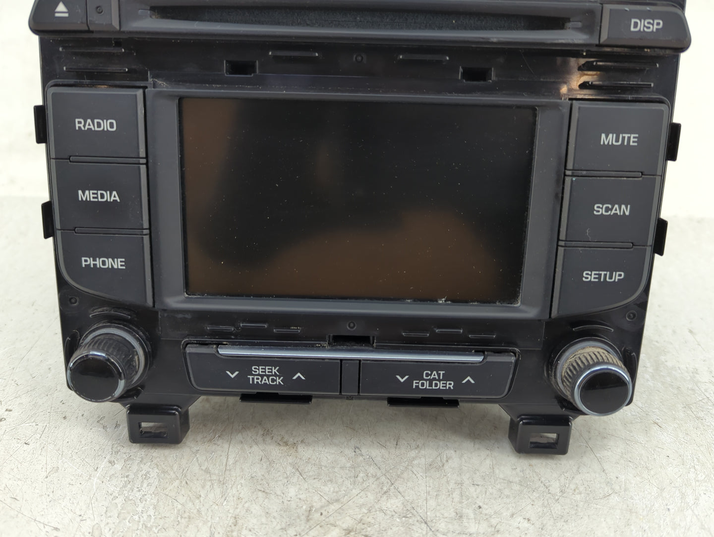 2015-2017 Hyundai Sonata Radio AM FM Cd Player Receiver Replacement P/N:96180-C20004X Fits Fits 2015 2016 2017 OEM Used Auto