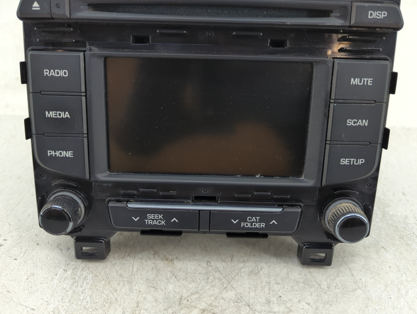 2015-2017 Hyundai Sonata Radio AM FM Cd Player Receiver Replacement P/N:96180-C20004X Fits Fits 2015 2016 2017 OEM Used Auto