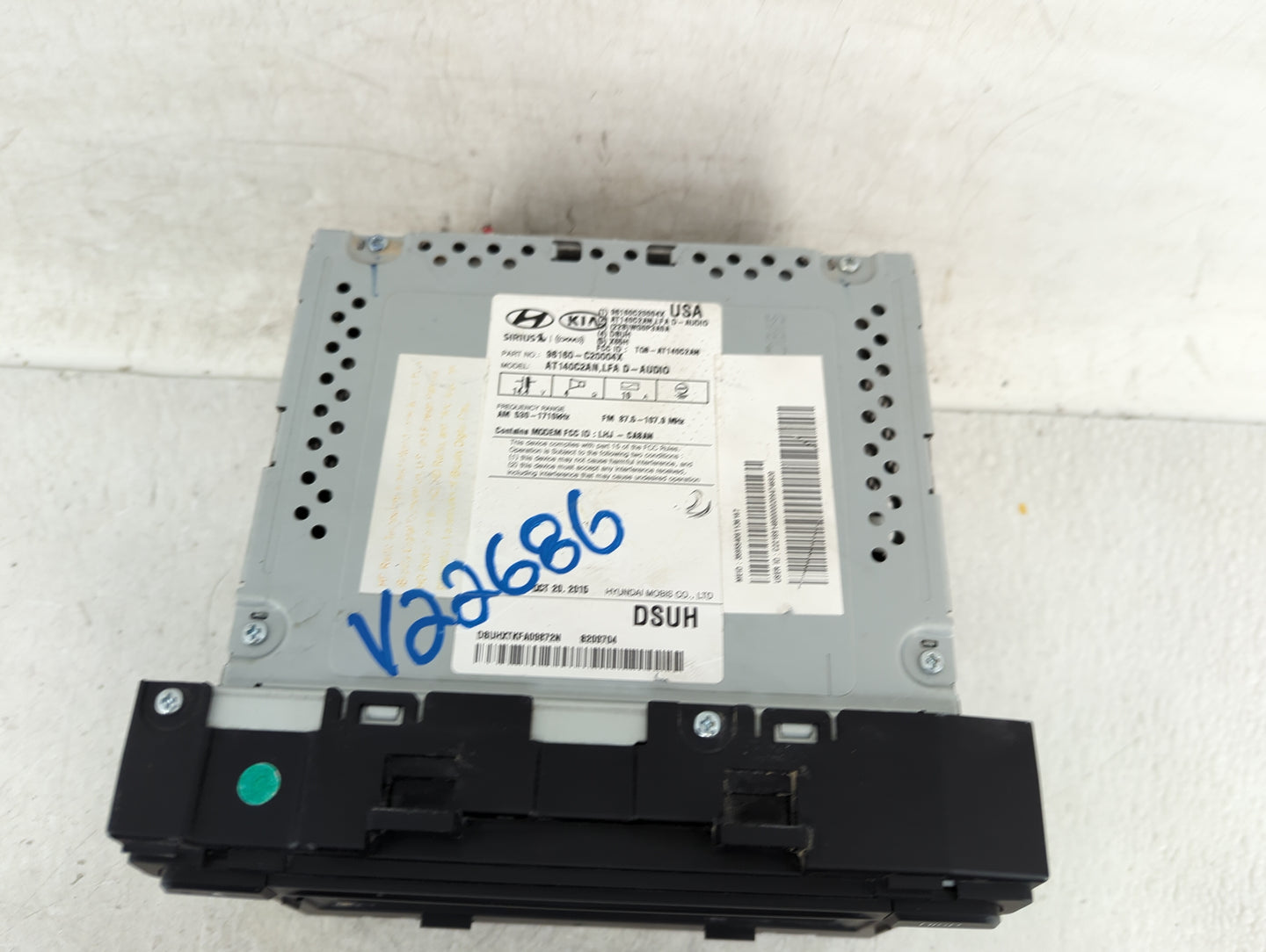 2015-2015 Hyundai Sonata Information Display Screen - Oemusedautoparts1.com