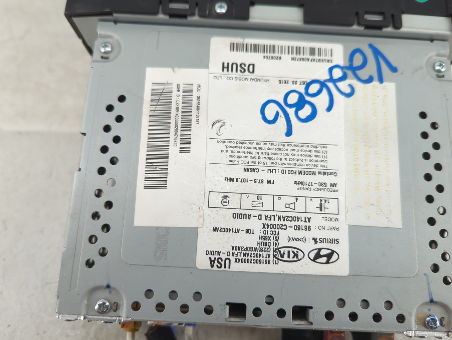 2015-2015 Hyundai Sonata Information Display Screen - Oemusedautoparts1.com