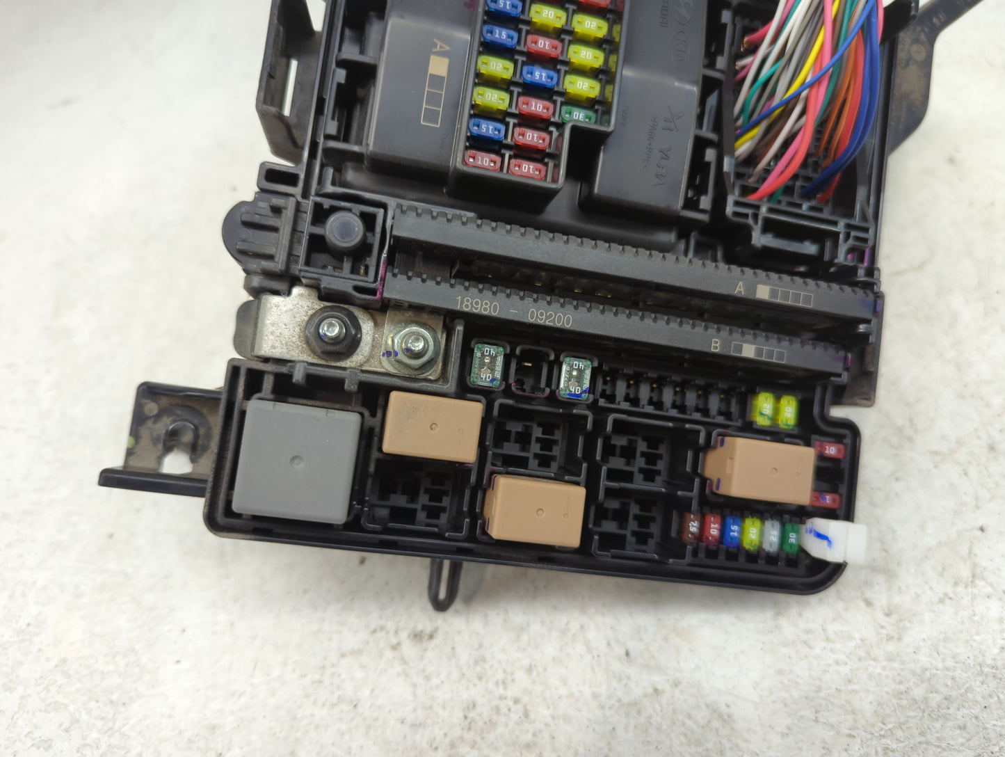 2015 Hyundai Sonata Fusebox Fuse Box Panel Relay Module P/N:91950-C1820 Fits OEM Used Auto Parts - Oemusedautoparts1.com