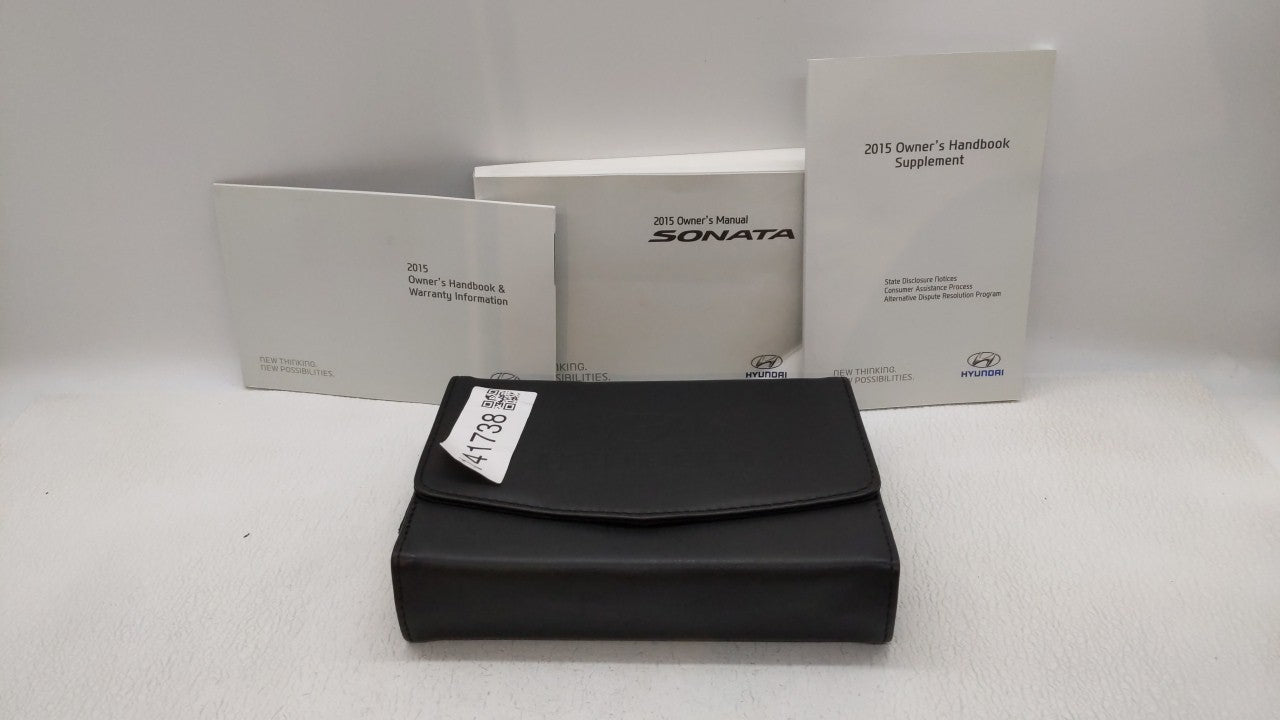 2015 Hyundai Sonata Owners Manual Book Guide OEM Used Auto Parts - Oemusedautoparts1.com