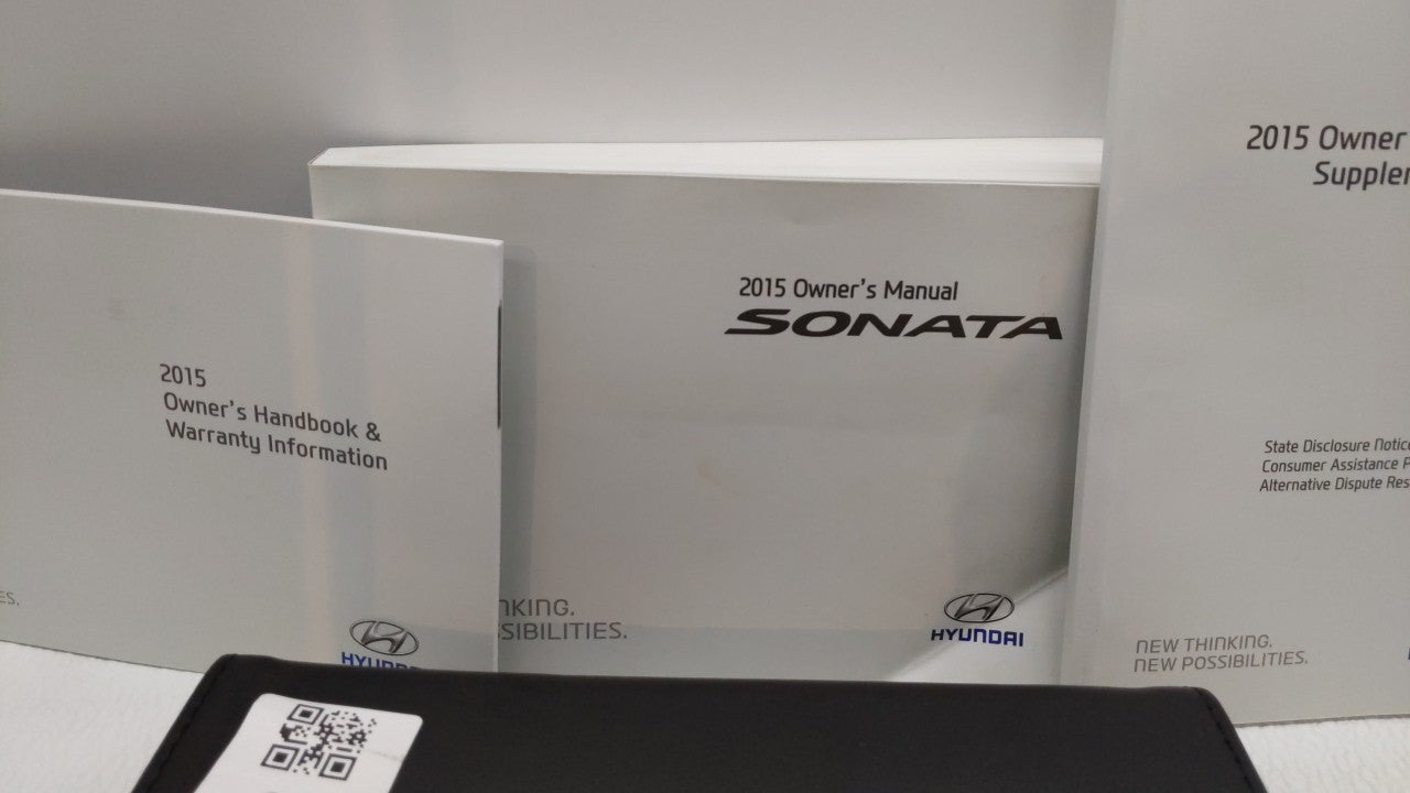 2015 Hyundai Sonata Owners Manual Book Guide OEM Used Auto Parts - Oemusedautoparts1.com