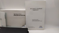 2015 Hyundai Sonata Owners Manual Book Guide OEM Used Auto Parts - Oemusedautoparts1.com