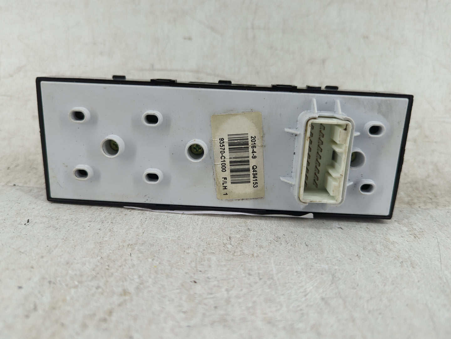 2015-2017 Hyundai Sonata Master Power Window Switch Replacement Driver Side Left P/N:93570-C1000 Fits Fits 2015 2016 2017 OE
