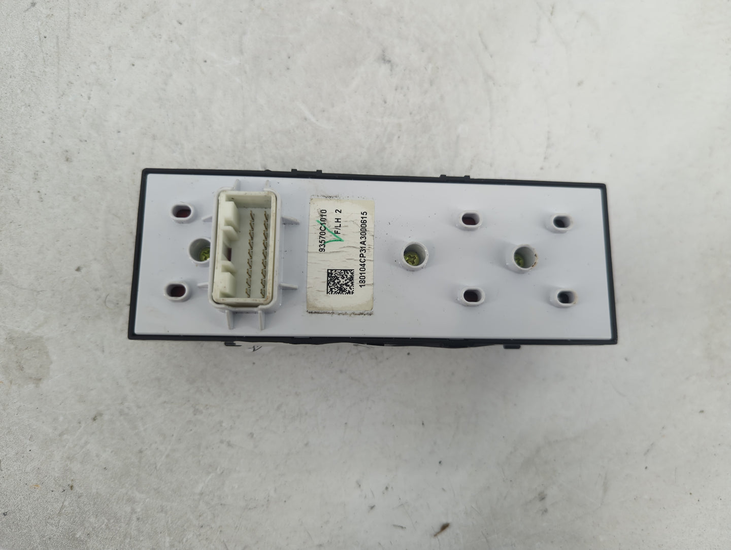 2015-2019 Hyundai Sonata Master Power Window Switch Replacement Driver Side Left P/N:93570C1010 Fits Fits 2015 2016 2017 201