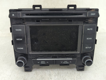 2015-2017 Hyundai Sonata Radio AM FM Cd Player Receiver Replacement P/N:96180-C20004X Fits Fits 2015 2016 2017 OEM Used Auto