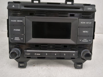 2015 Hyundai Sonata Radio AM FM Cd Player Receiver Replacement P/N:96170-C20004X Fits OEM Used Auto Parts - Oemusedautoparts