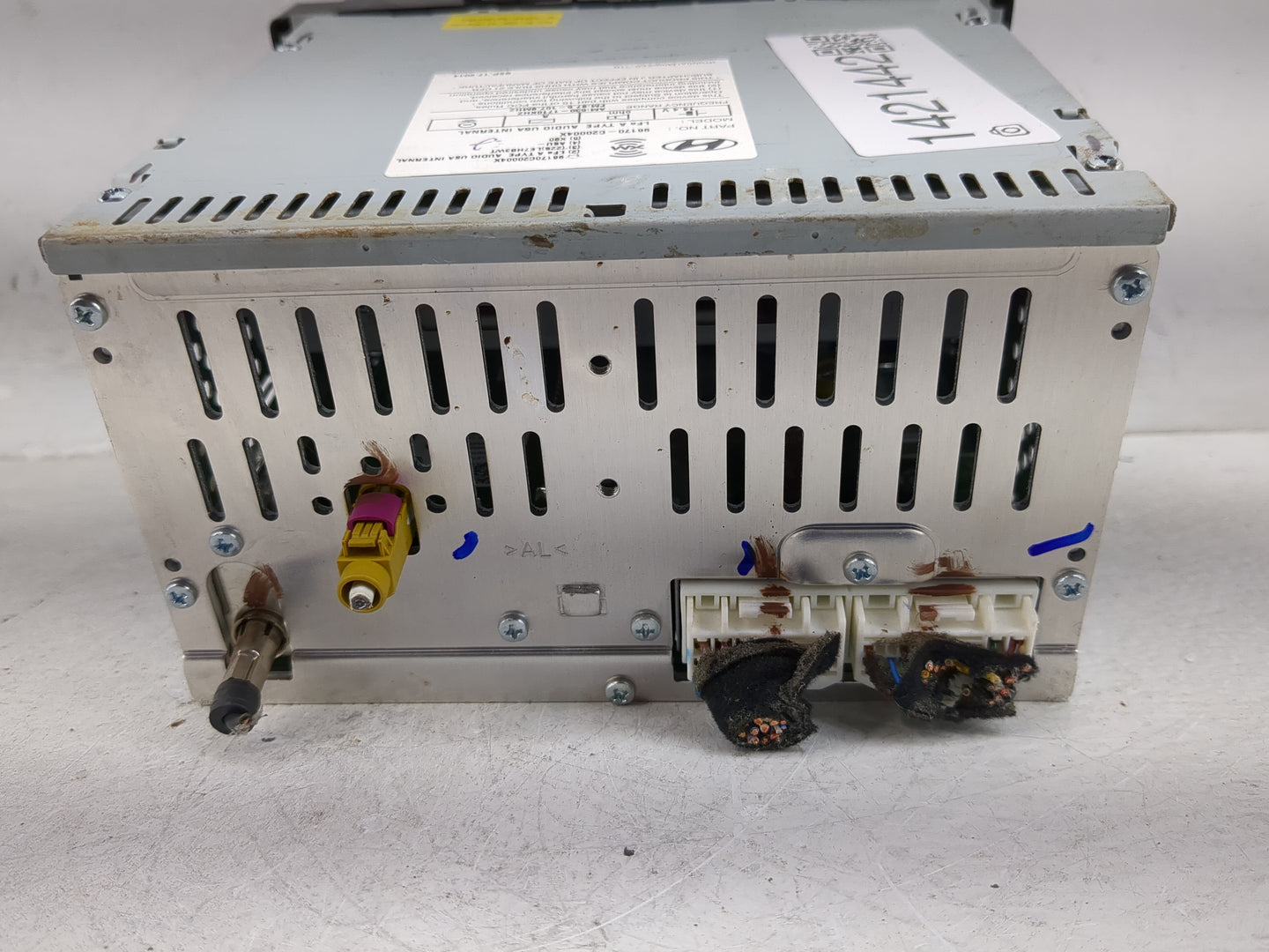 2015 Hyundai Sonata Radio AM FM Cd Player Receiver Replacement P/N:96170-C20004X Fits OEM Used Auto Parts - Oemusedautoparts