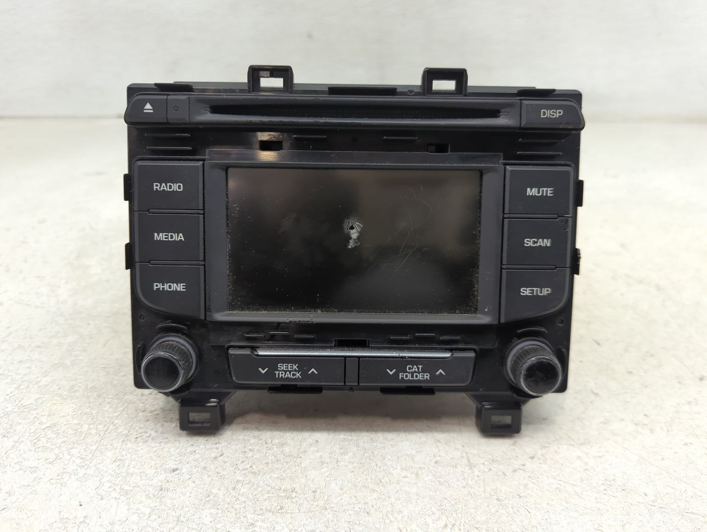 2015-2017 Hyundai Sonata Radio AM FM Cd Player Receiver Replacement P/N:96180-C20004X Fits Fits 2015 2016 2017 OEM Used Auto