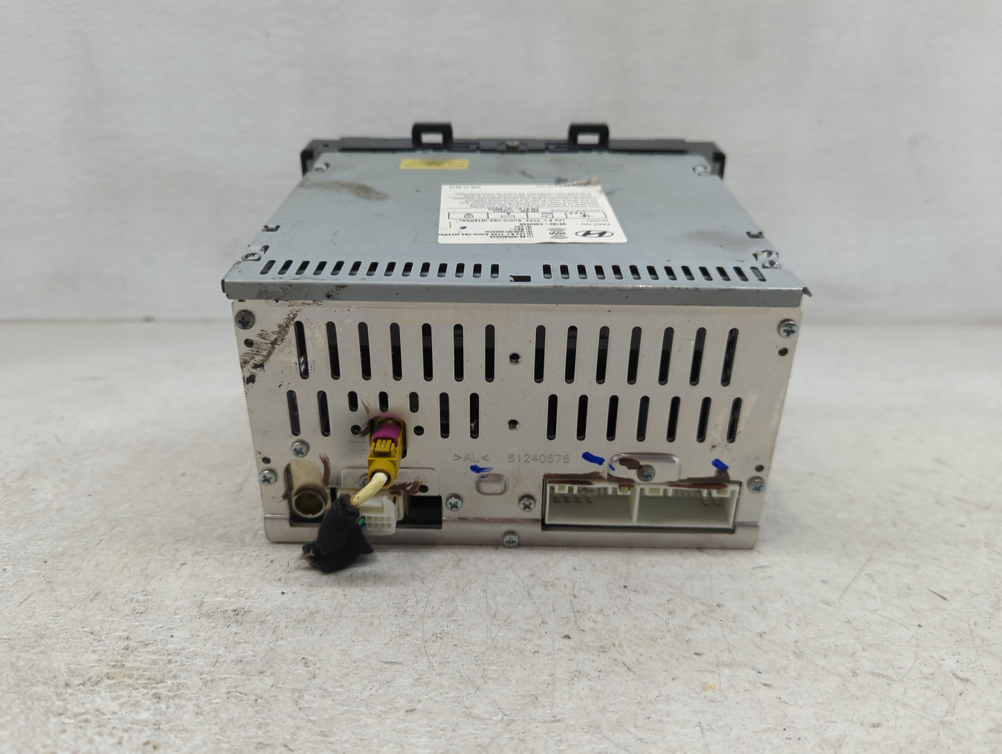 2015-2017 Hyundai Sonata Radio AM FM Cd Player Receiver Replacement P/N:96180-C20004X Fits Fits 2015 2016 2017 OEM Used Auto
