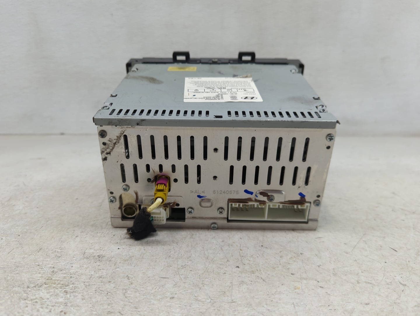 2015-2017 Hyundai Sonata Radio AM FM Cd Player Receiver Replacement P/N:96180-C20004X Fits Fits 2015 2016 2017 OEM Used Auto