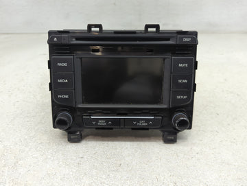 2015 Hyundai Sonata Radio AM FM Cd Player Receiver Replacement P/N:96180-C20004X 96170-C20004X Fits OEM Used Auto Parts - Oe