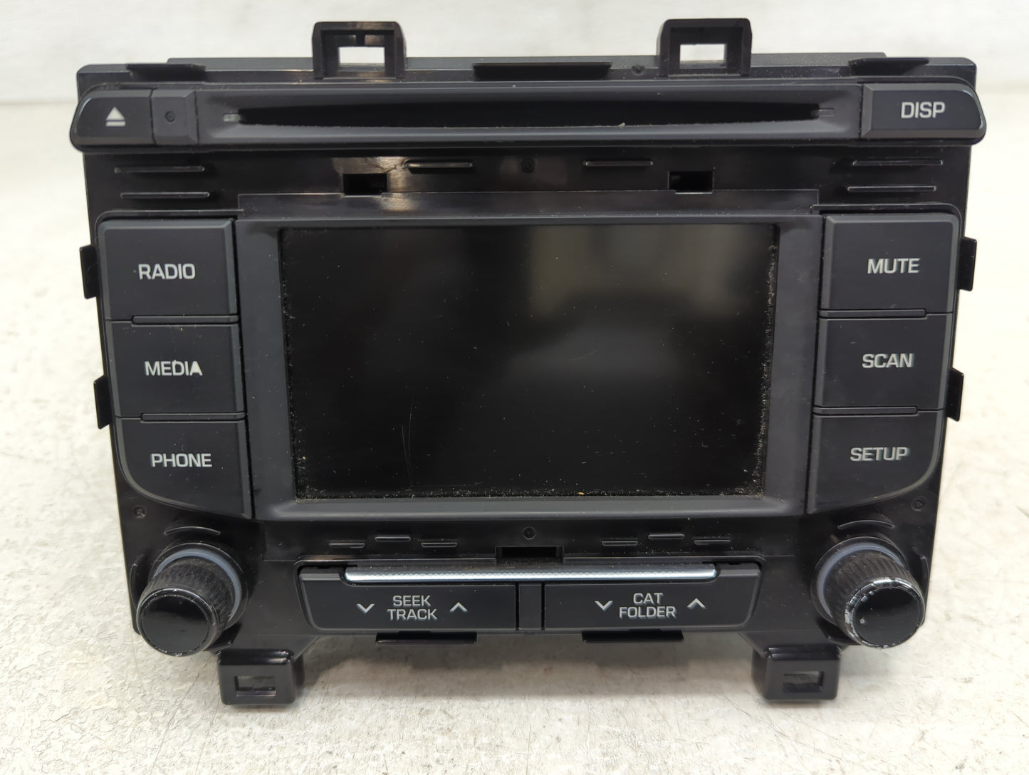 2015 Hyundai Sonata Radio AM FM Cd Player Receiver Replacement P/N:96180-C20004X 96170-C20004X Fits OEM Used Auto Parts - Oe