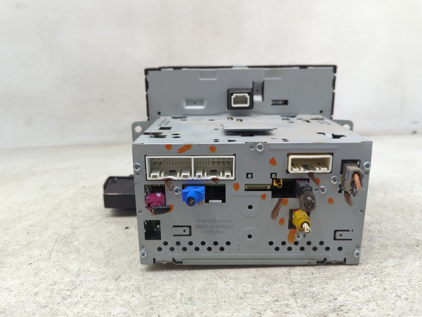 2015-2017 Hyundai Sonata Radio AM FM Cd Player Receiver Replacement P/N:96560-C20004X Fits Fits 2015 2016 2017 OEM Used Auto