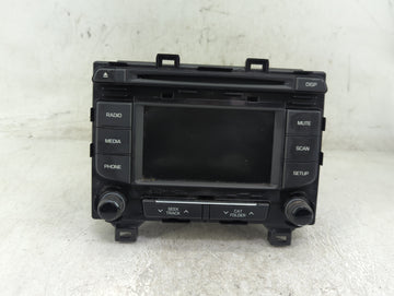 2015-2017 Hyundai Sonata Radio AM FM Cd Player Receiver Replacement P/N:96180-C20004X Fits Fits 2015 2016 2017 OEM Used Auto
