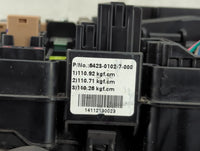 2015 Hyundai Sonata Fusebox Fuse Box Panel Relay Module P/N:6423-0102-7-000 Fits OEM Used Auto Parts - Oemusedautoparts1.com