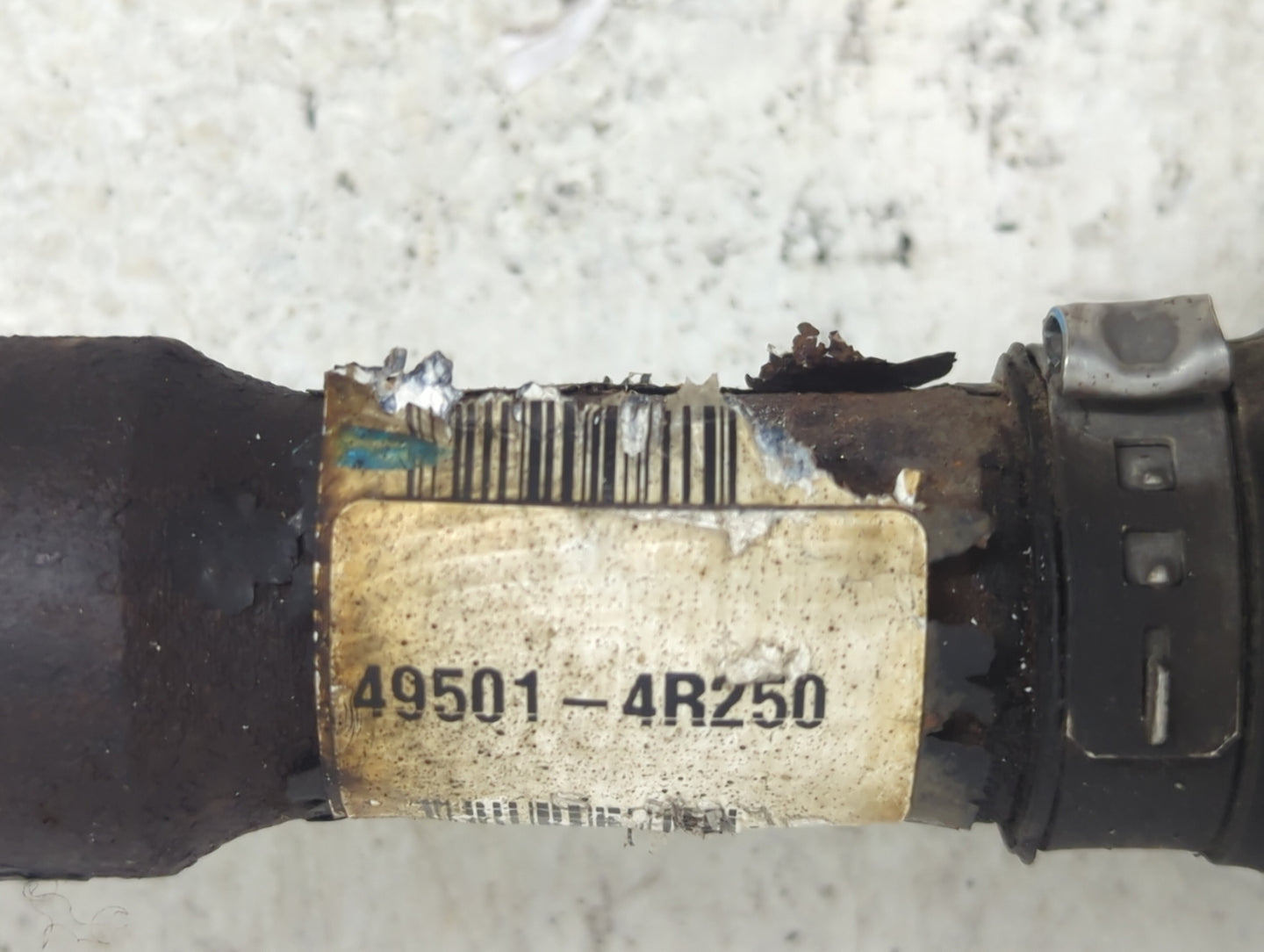 2011-2015 Hyundai Sonata Axle Shaft Front Passenger Cv C/v - Oemusedautoparts1.com