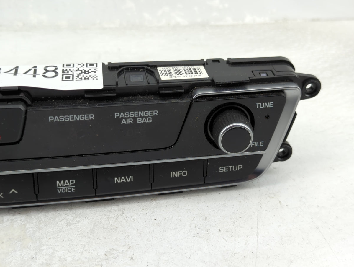2015 Hyundai Sonata Climate Control Module Temperature AC/Heater Replacement P/N:94510-C1510 Fits OEM Used Auto Parts - Oemu