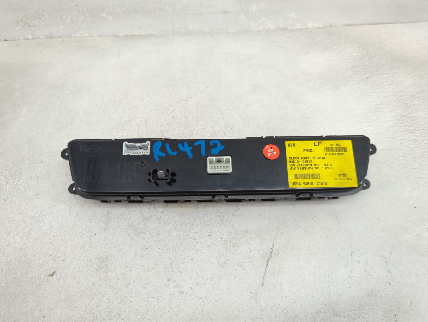 2015 Hyundai Sonata Information Display Screen - Oemusedautoparts1.com