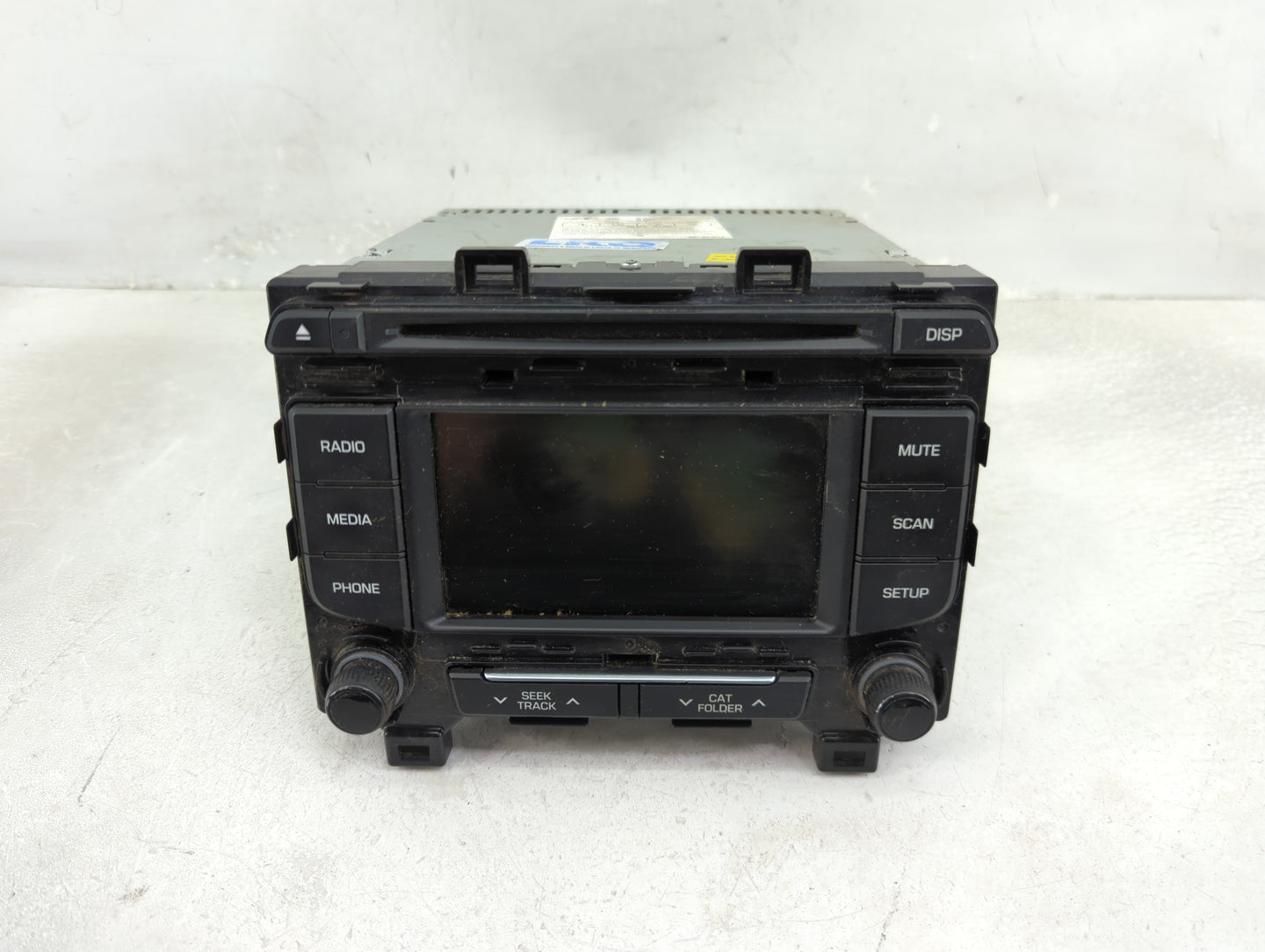 2015-2017 Hyundai Sonata Radio AM FM Cd Player Receiver Replacement P/N:96180-C20004X 96180C20004X Fits Fits 2015 2016 2017 