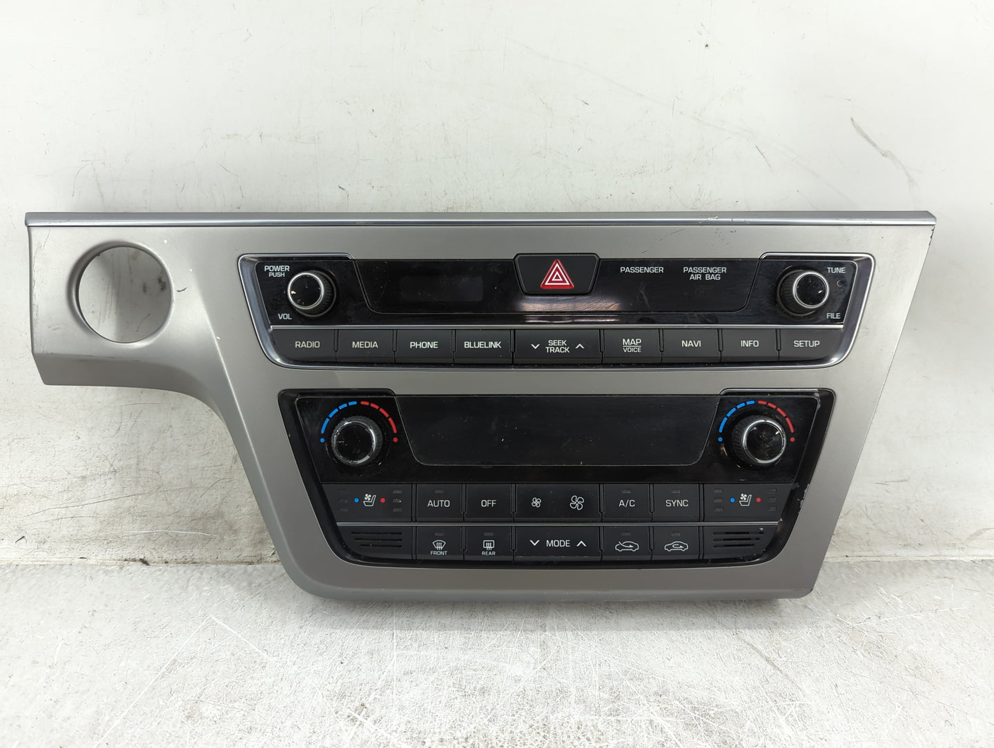 2015-2017 Hyundai Sonata Climate Control Module Temperature AC/Heater Replacement Fits Fits 2015 2016 2017 OEM Used Auto Par