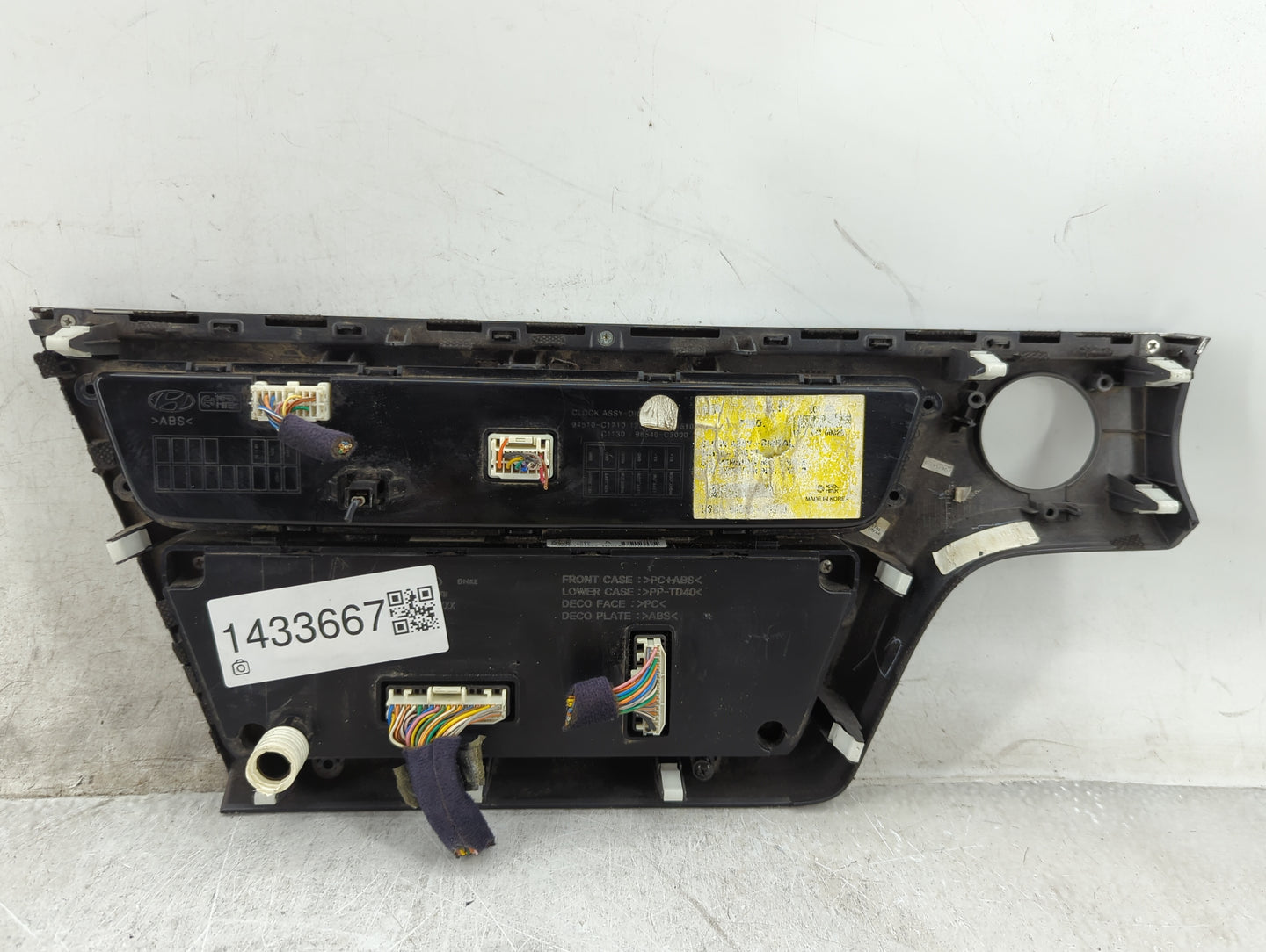2015-2017 Hyundai Sonata Climate Control Module Temperature AC/Heater Replacement Fits Fits 2015 2016 2017 OEM Used Auto Par