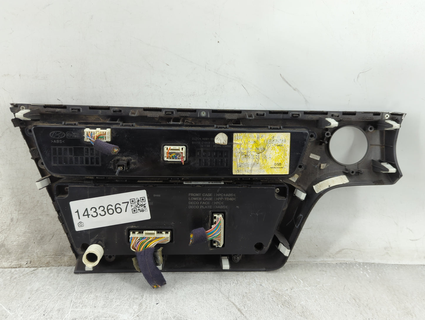 2015-2017 Hyundai Sonata Climate Control Module Temperature AC/Heater Replacement Fits Fits 2015 2016 2017 OEM Used Auto Par