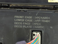 2015-2017 Hyundai Sonata Climate Control Module Temperature AC/Heater Replacement Fits Fits 2015 2016 2017 OEM Used Auto Par