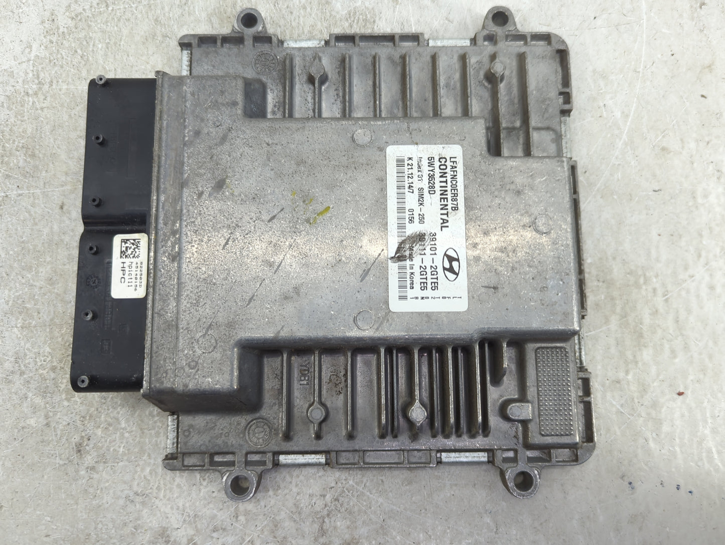 2015-2017 Hyundai Sonata PCM Engine Control Computer ECU ECM PCU OEM P/N:LFAFNC0ER87B 5WY3528D Fits Fits 2015 2016 2017 OEM 