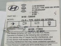 2015-2017 Hyundai Sonata Radio AM FM Cd Player Receiver Replacement P/N:96180-C20004X A5LF405883A Fits Fits 2015 2016 2017 O