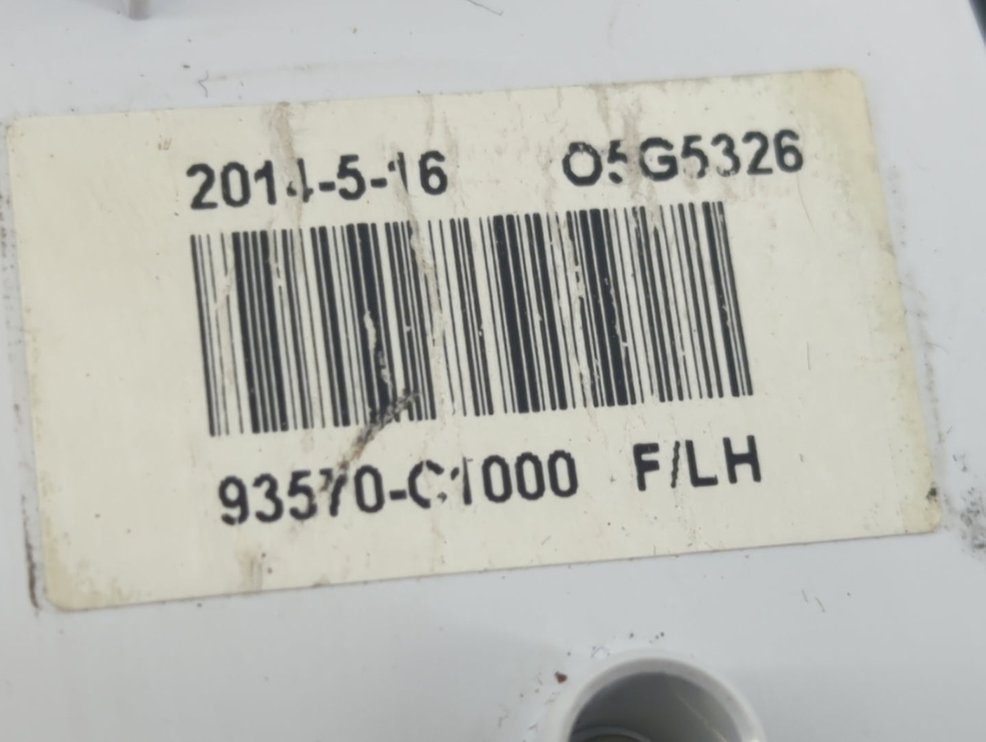 2015-2017 Hyundai Sonata Master Power Window Switch Replacement Driver Side Left P/N:93570-C1000 Fits Fits 2015 2016 2017 OE