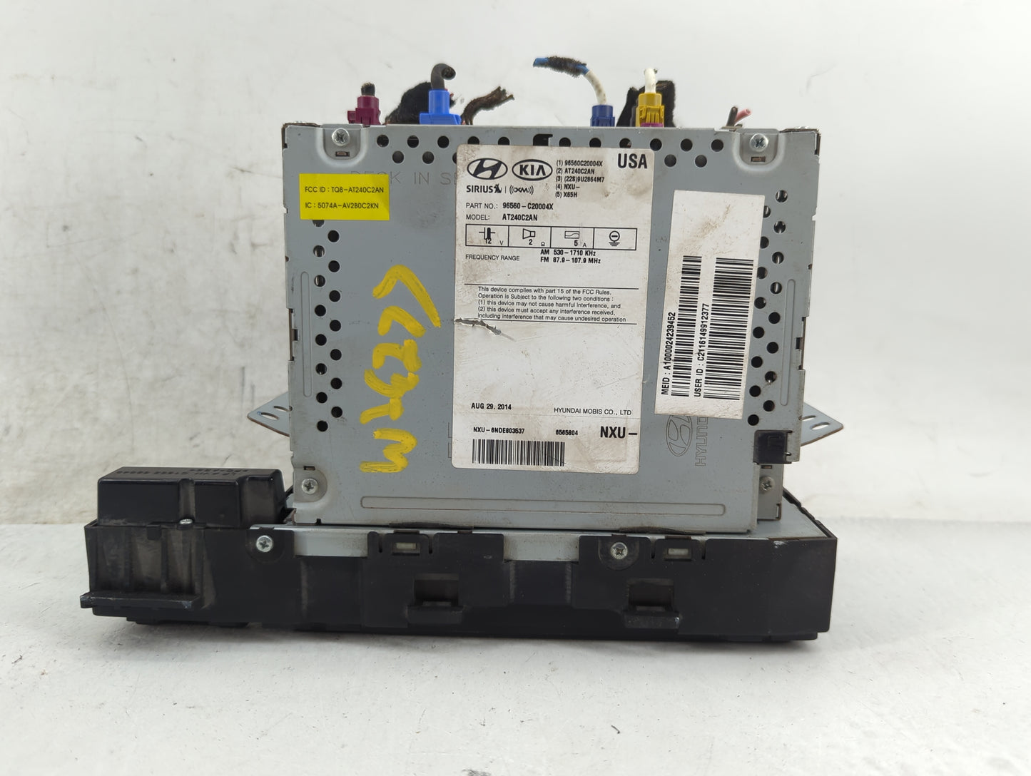 2015 Hyundai Sonata Information Display Screen - Oemusedautoparts1.com