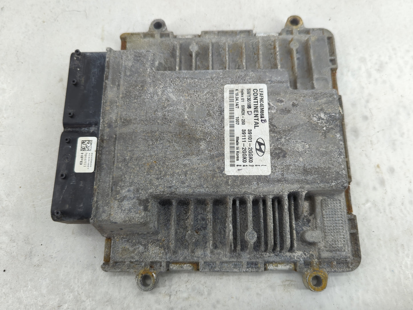 2015-2017 Hyundai Sonata PCM Engine Control Computer ECU ECM PCU OEM P/N:39101-2GGK0 39111-2GGK0 Fits Fits 2015 2016 2017 OE