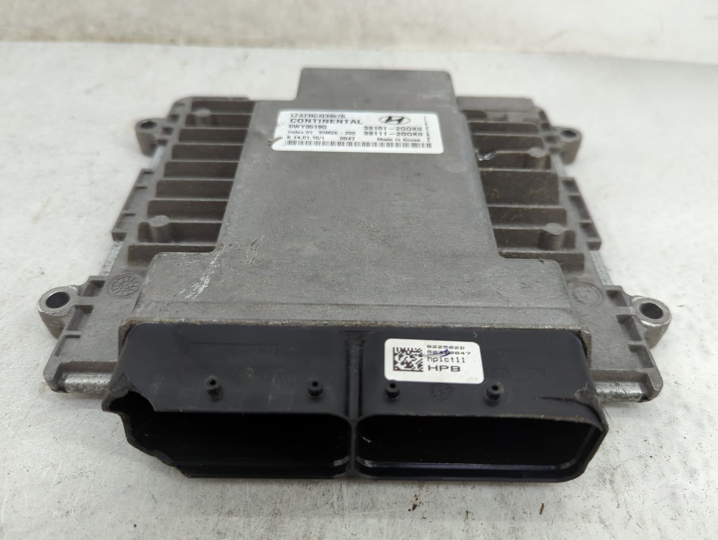 2015-2017 Hyundai Sonata PCM Engine Control Computer ECU ECM PCU OEM P/N:39101-2GGK0 39111-2GGK0 Fits Fits 2015 2016 2017 OE