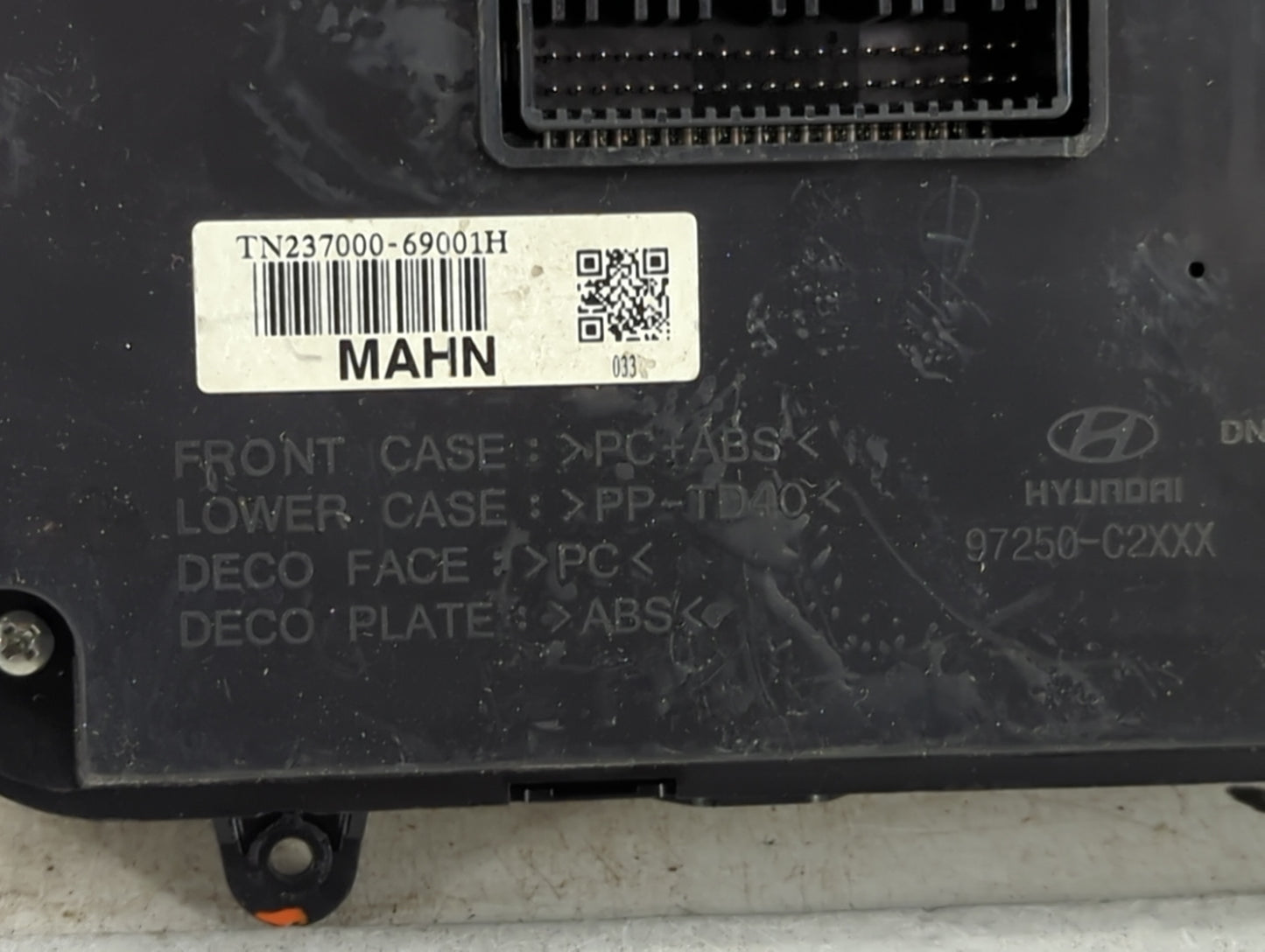 2015-2017 Hyundai Sonata Climate Control Module Temperature AC/Heater Replacement P/N:97250-C2XXX TN237000-69001H Fits OEM U