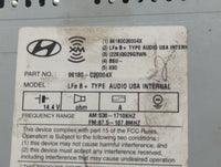 2015-2017 Hyundai Sonata Radio AM FM Cd Player Receiver Replacement P/N:96180-C20004X 96180C20004X Fits Fits 2015 2016 2017 