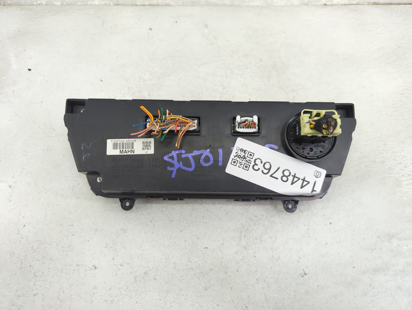 2015-2017 Hyundai Sonata Climate Control Module Temperature AC/Heater Replacement P/N:TN237000-69001H Fits Fits 2015 2016 20