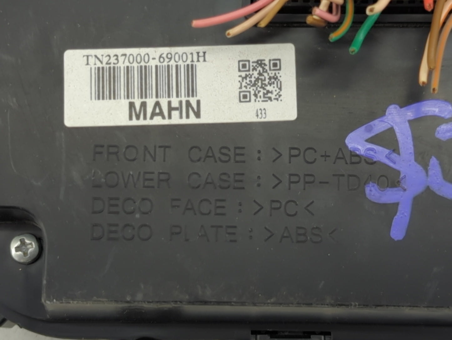 2015-2017 Hyundai Sonata Climate Control Module Temperature AC/Heater Replacement P/N:TN237000-69001H Fits Fits 2015 2016 20