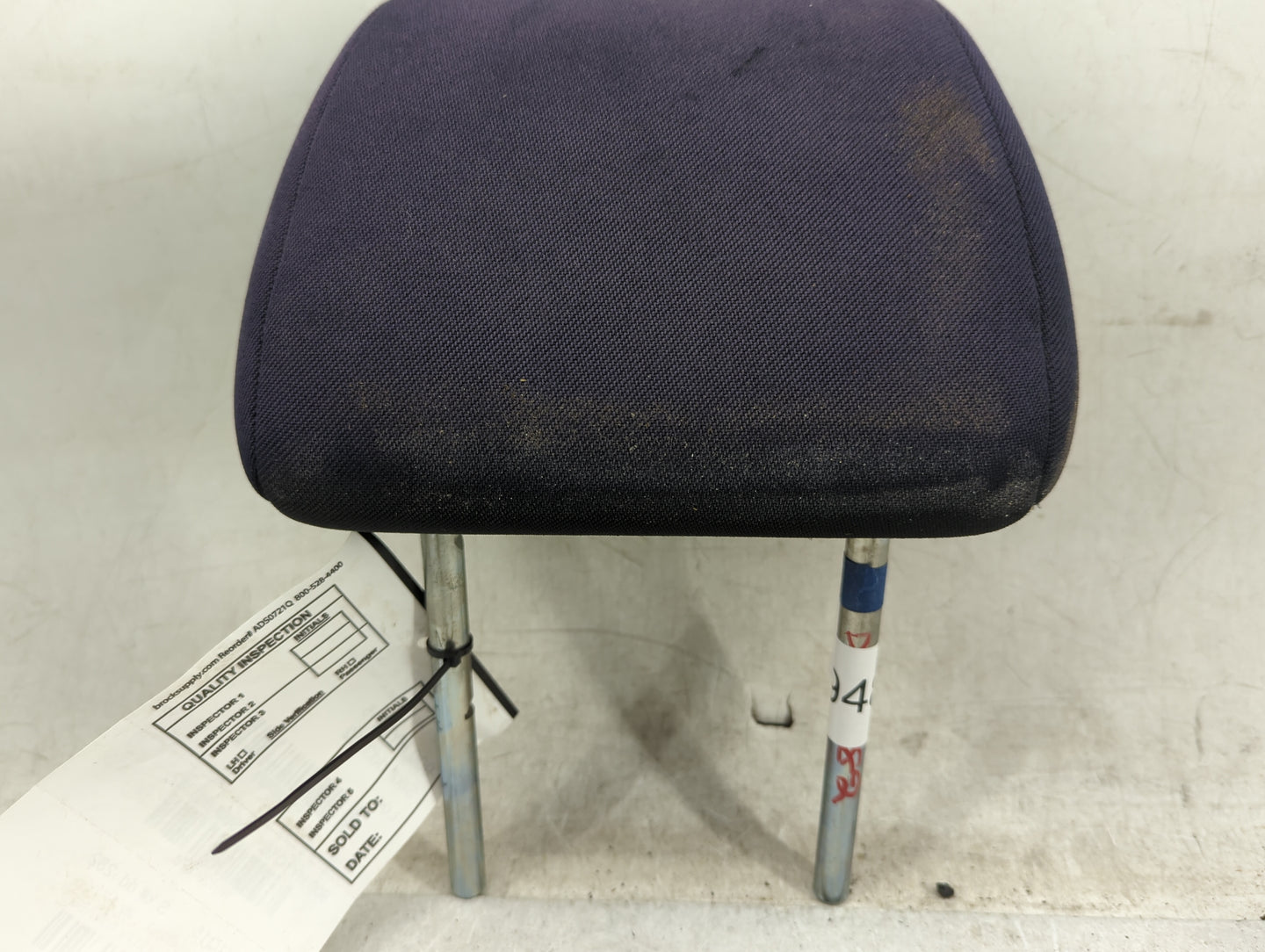 2015-2017 Hyundai Sonata Headrest Head Rest Front Driver Seat Black - Oemusedautoparts1.com