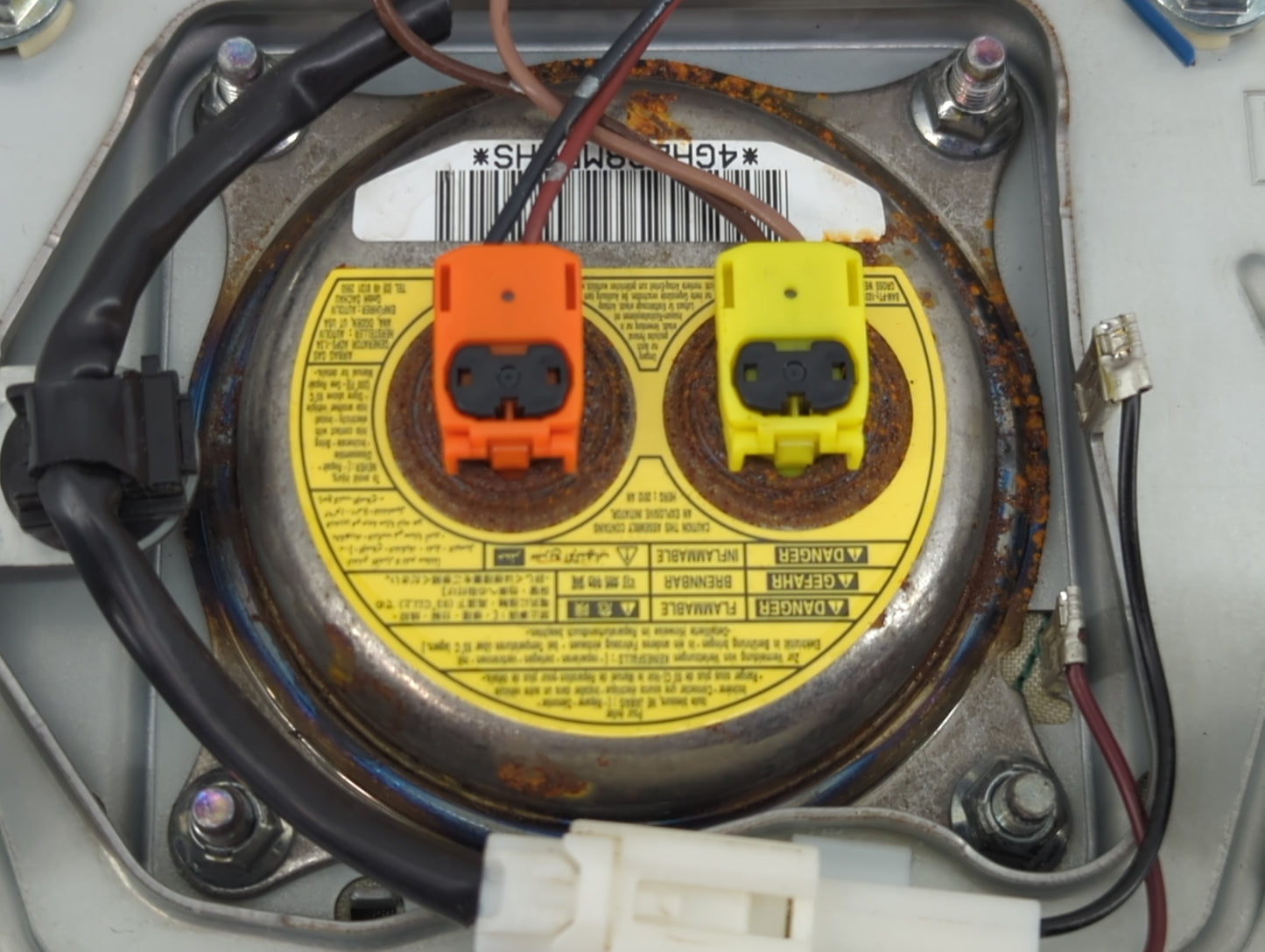 2015-2017 Hyundai Sonata Air Bag Driver Left Steering Wheel Mounted P/N:XZB23DH4BAW Fits Fits 2015 2016 2017 OEM Used Auto P