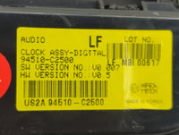 2015-2017 Hyundai Sonata Climate Control Module Temperature AC/Heater Replacement P/N:94510-C2500 Fits Fits 2015 2016 2017 O